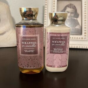 “Wrapped in Vanilla” Shower Gel and Lotion